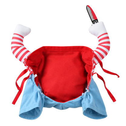 PawSpooky™ — Chucky Paws Halloween Costume
